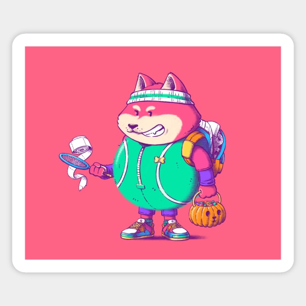 Cliché halloween costume #2 Sticker by dcoarts